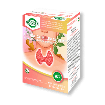 Tiroide Complex Suplemento Alimentar Sovex