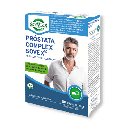 Próstata Complex Suplemento alimentar Sovex