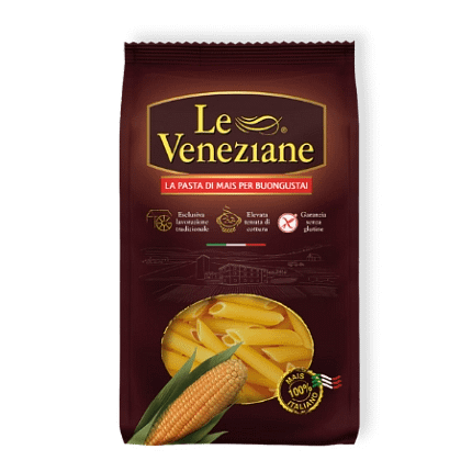 Massa Penne Rigate Le Veneziane Alimentação