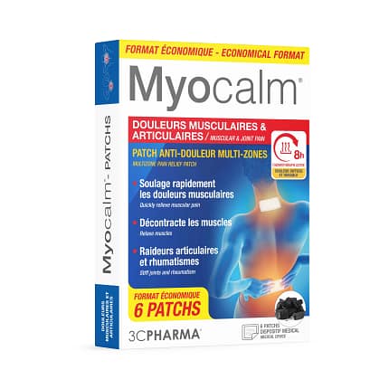 Myocalm Patches Suplemento Alimentar 3C Pharma