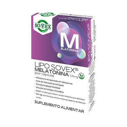 Lipo Sovex Melatonina Suplemento Alimentar