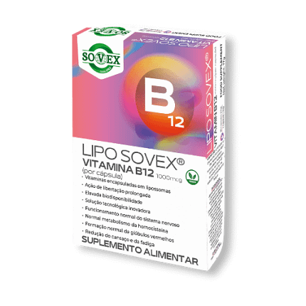 Lipo Sovex Vitamina B12 Suplemento Alimentar