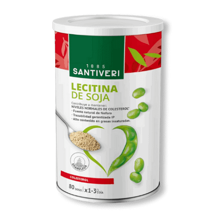 Lecitina de Soja Granulada Alimentação Santiveri
