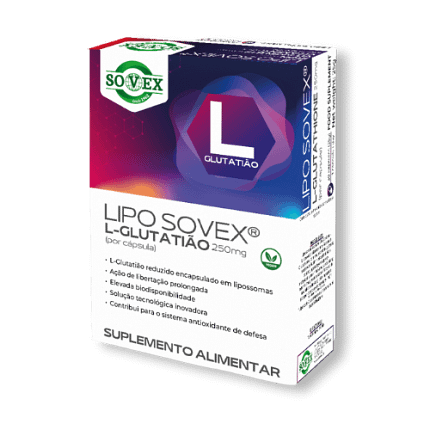 Lipo Sovex L-Glutatião Suplemento Alimentar