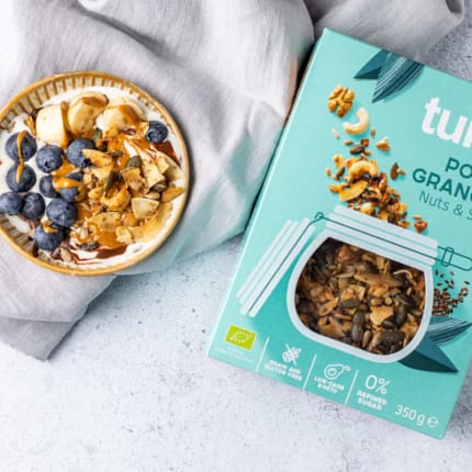 Power Granola Frutos Secos & Sementes Alimentação Turtle