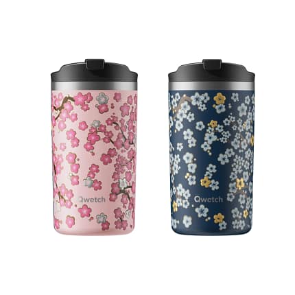 Caneca Térmica Flowers Qwetch