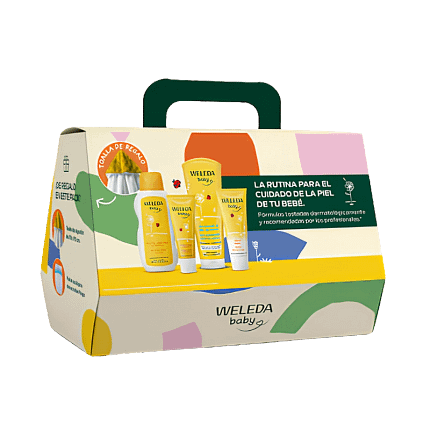 Pack Bem-vindo Bebé Weleda Higiene Cosmética