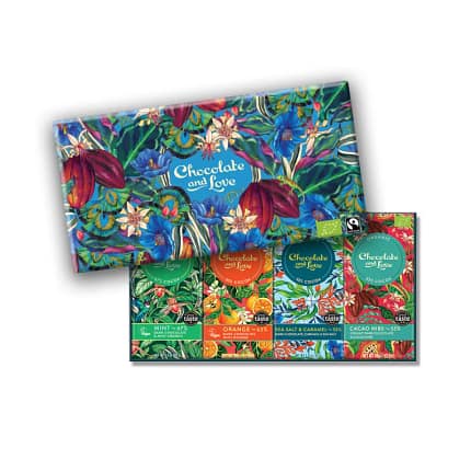 Blue Oasis Gift Box Chocolate Alimentação Natal Chocolate & Love