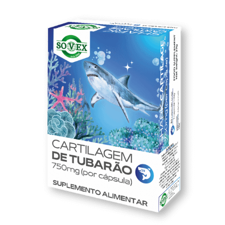 Cartilagem de Tubarão Suplemento Alimentar Sovex Cartilagem de Tubarão Suplemento Alimentar Sovex