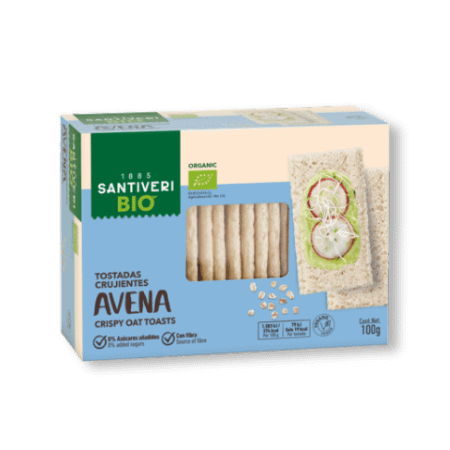 Tostas Ligeiras de Aveia Santiveri Alimentação Tostas Ligeiras de Aveia Santiveri Alimentação