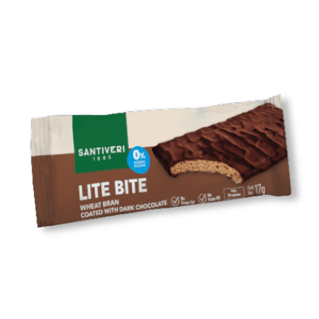 Barrita Lite Bite com Chocolate Preto Alimentação Santiveri Barrita Lite Bite com Chocolate Preto Alimentação Santiveri