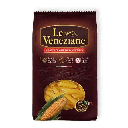 Massa Penne Rigate Le Veneziane Alimentação Massa Penne Rigate Le Veneziane Alimentação