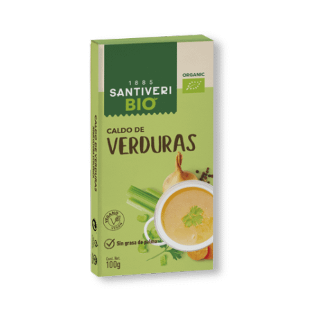 Caldo Vegetal Biológico Alimentação Santiveri
