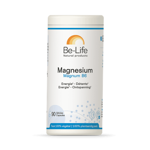 Magnesium Magnum B6 Be-Life Suplemento Alimentar Sistema Nervoso