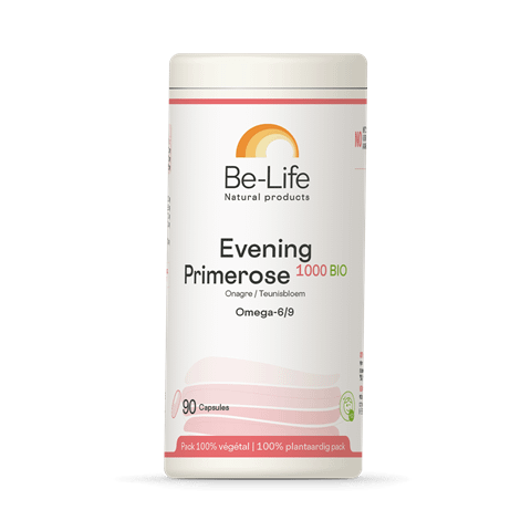 Evening Primrose 1000 Bio Be-Life Suplemento Alimentar Síndrome Pré-Menstrual Saúde Feminina