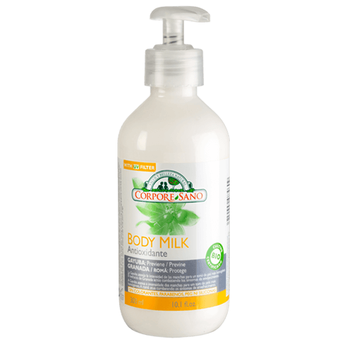 Body Milk Antioxidante, cosmética biológica, vegan