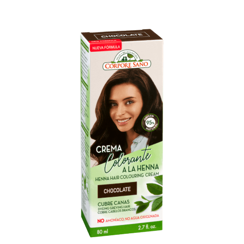creme colorante henna chocolate corpore sano Creme Colorante Hena Chocolate, biológico