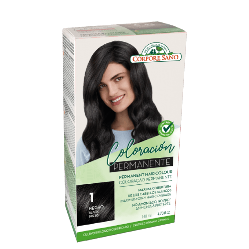 Coloração Permanente 1. Preto, biológico