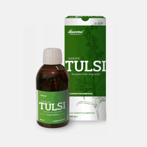 Tulsi Xarope 200ml Tulsi Xarope, suplemento alimentar
