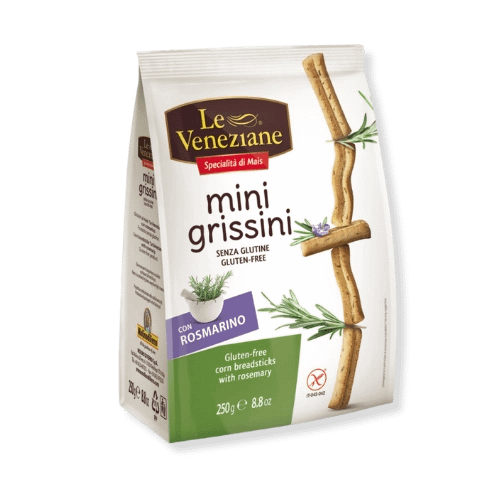 Mini Gressinos com Alecrim Le Veneziane Alimentação Mini Gressinos com Alecrim Le Veneziane Alimentação