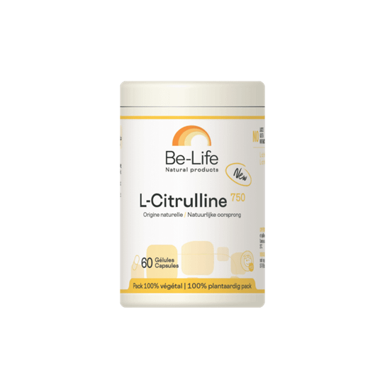 L-Citrulline 750 Be-Life Suplemento Alimentar Citrulina Sistema Circulatório