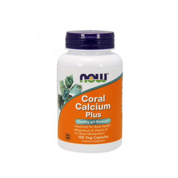 Coral Calcium Plus Magnesium, sem açúcar, sem glúten, sem sal, vegan, vegetariano