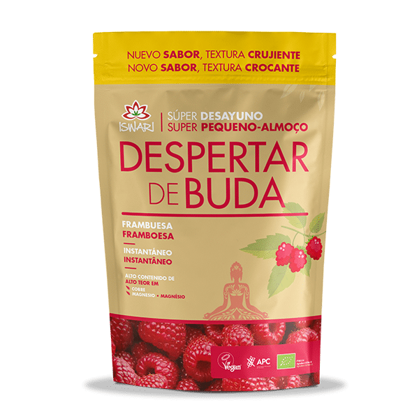 despertar de buda framboesa 360g bio frente iswari Despertar de Buda Framboesa, sem glúten, vegan