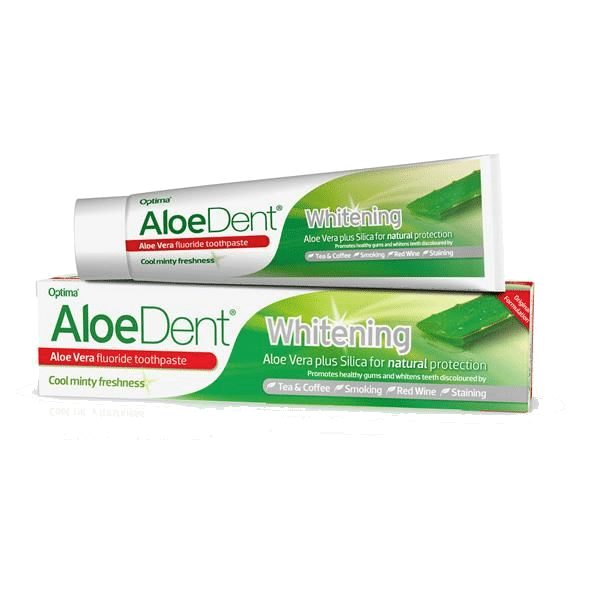 pasta de dentes branqueadora Pasta de Dentes Branqueadora Aloe Vera com Flúor