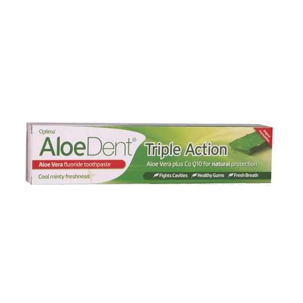 pasta de dentes tripla ação com fluor Pasta de Dentes Tripla Ação com Flúor