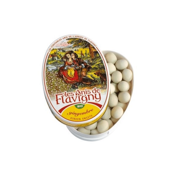 Rebuçados Anis Flavigny Gengibre BIO Rebuçados Anis Flavigny Gengibre, biológicos