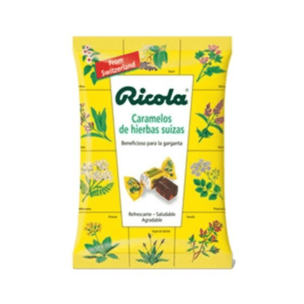 Rebuçados Ervas Suicas S Açucar 70gr Ricola Rebuçados Ervas Suíças