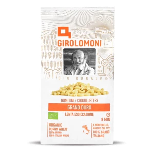 Massa Cotovelos Sêmola Trigo Duro Alimentação Girolomoni