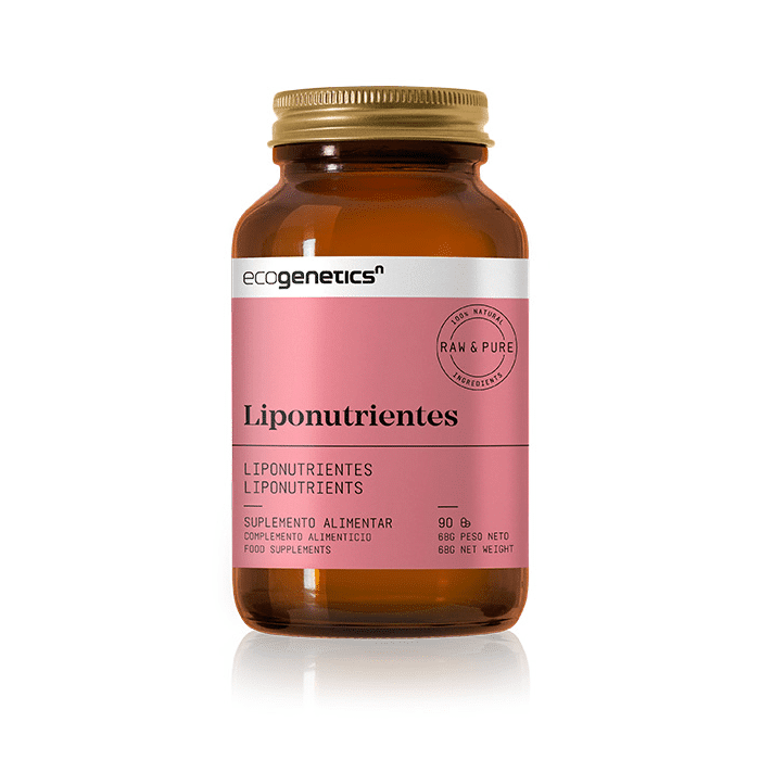 liponutrientes ecogenetics Liponutrientes, colestrol, suplemento alimentar sem glúten, vegan, vegetariano
