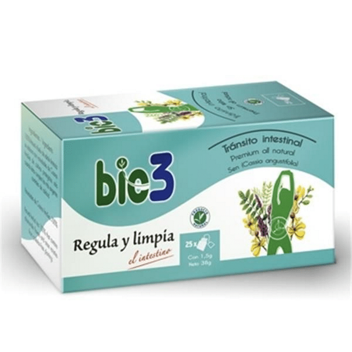 Bio 3 Plantas Reg Int 25 Saq Infusão Sene "Laxative"