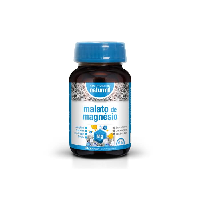 Malato de Magnésio Suplemento Alimentar Naturmil Ossos Músculos Malato de Magnésio Suplemento Alimentar Naturmil Ossos Músculos