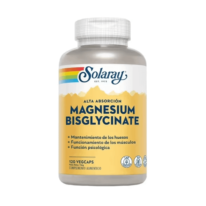 Magnésio Bisglycinato Solaray Suplemento Alimentar