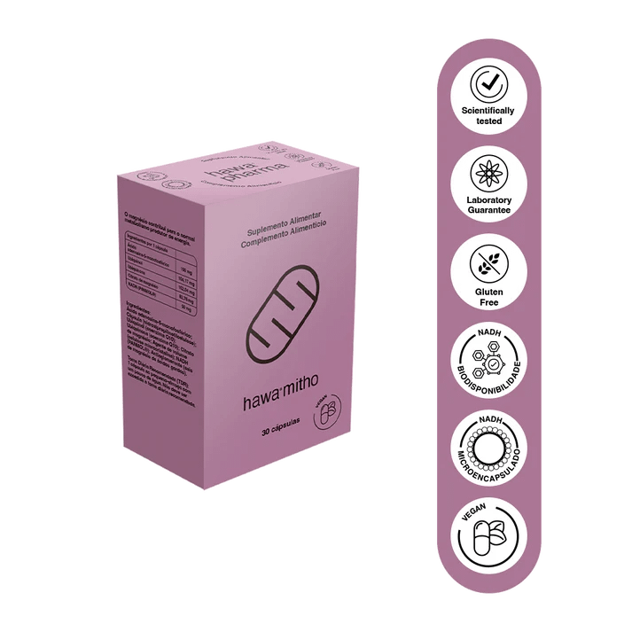Hawa Mitho Hawa Pharma Suplemento Alimentar Energia Celular Fadiga Antioxidante Concentração Hawa Mitho Hawa Pharma Suplemento Alimentar Energia Celular Fadiga Antioxidante Concentração