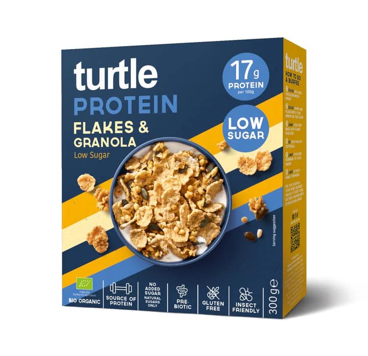 Cereais Proteína Flocos & Granola Alimentação Turtle Cereais Proteína Flocos & Granola Alimentação Turtle
