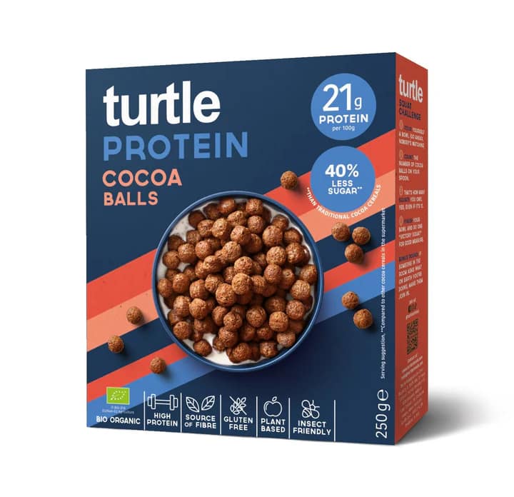 Cereais Cocoa Balls Proteína Alimentação Turtle Cereais Cocoa Balls Proteína Alimentação Turtle
