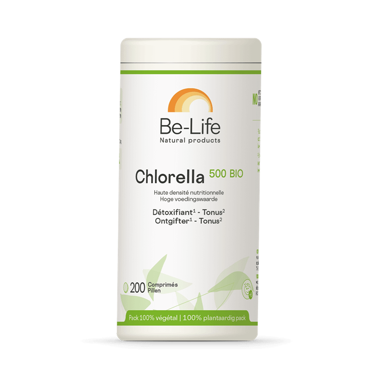 Clorela 500 Be-Life Suplemento Alimentar Sistema Imunitário Flora Intestinal