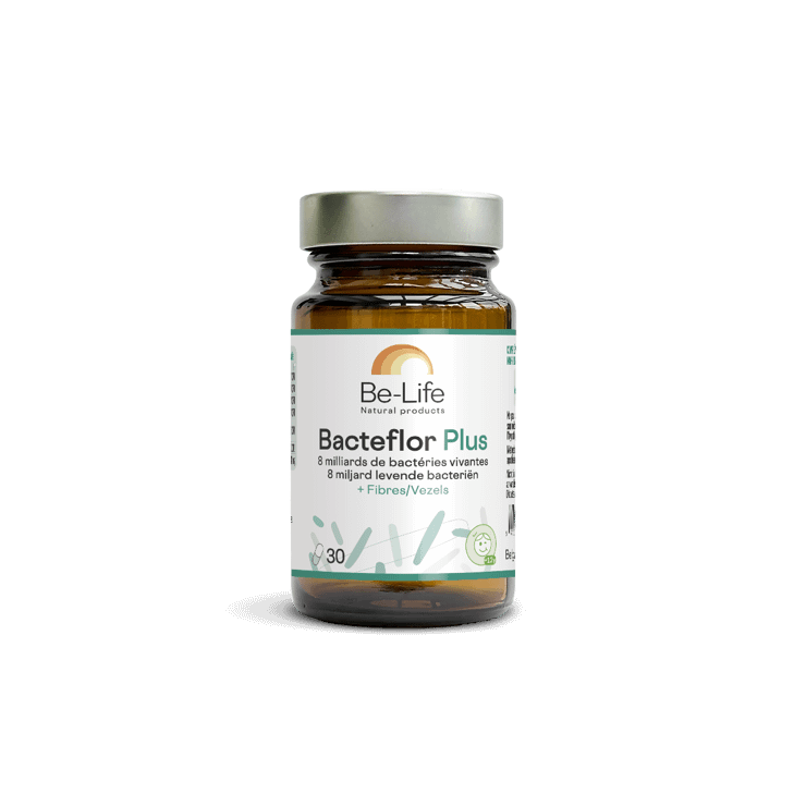 Bacteflor Plus Be-Life Suplemento Alimentar Cápsulas gastrorresistentes Defesas Intestino Microbiota