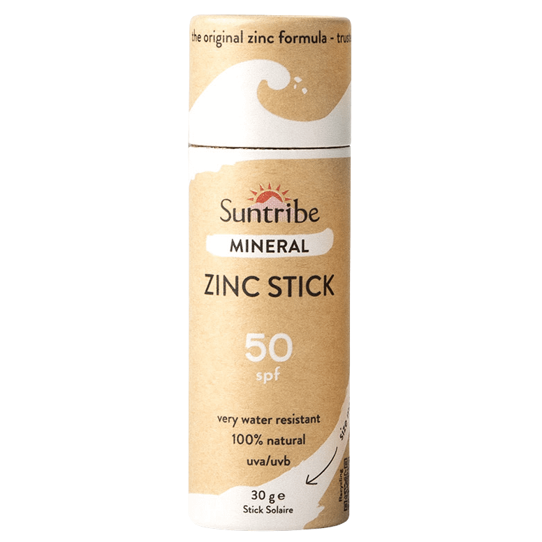 Stick Protetor Solar Zinco FPS 50 Branco Suntribe