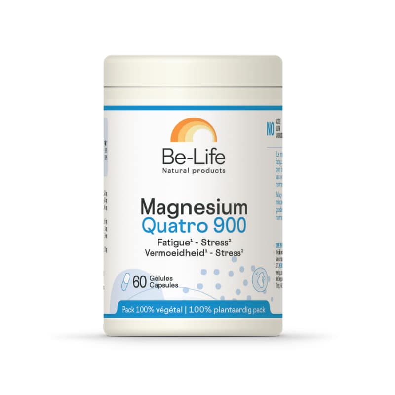 Magnesium Quatro 900 Be-Life Suplemento Alimentar Sistema Nervoso