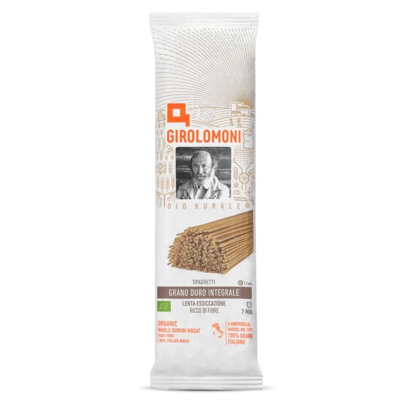 Massa Esparguete Integral Trigo Alimentação Girolomoni Massa Esparguete Integral Trigo Alimentação Girolomoni