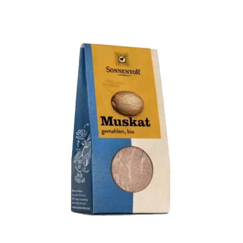 Noz-Moscada Grao Bio 25 G Sonnentor Noz-Moscada em Grão, biológico