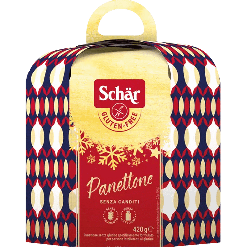 Panettone, sem glúten, sem lactose