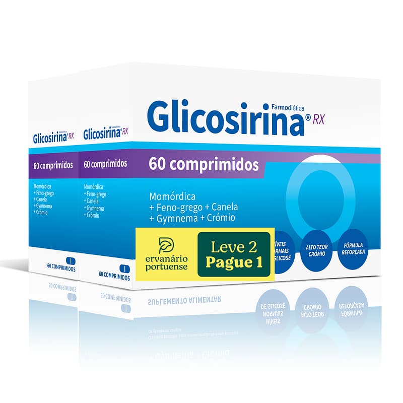 Pack Glicositina RX 60 comprimidos Farmodietica Leve 2 pague 1