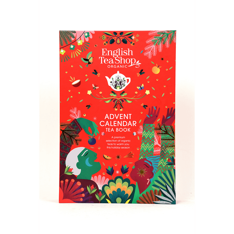 Calendario Advento Livro Cha Vermelho 13 sabores 25 Piramides English Tea Shop 2 scaled