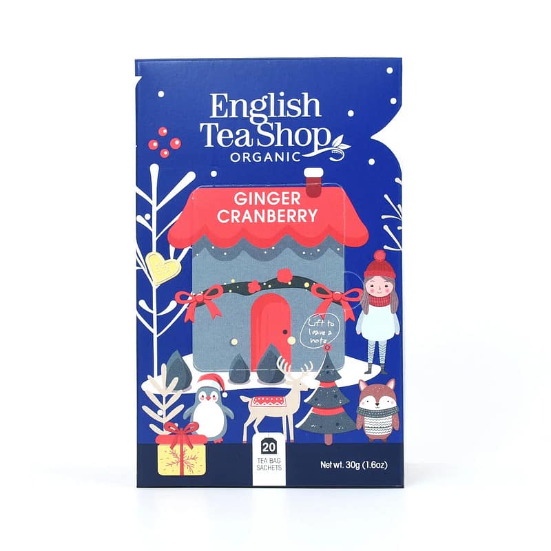 Ginger Cranberry Chá Natal