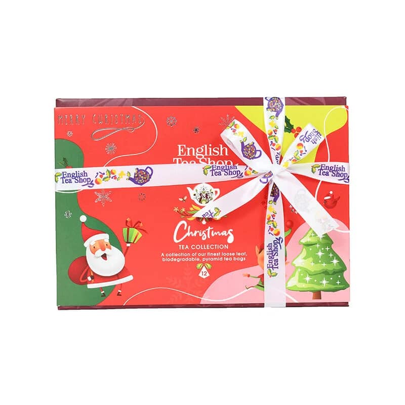 Holiday Red Santa Chá English Tea Shop